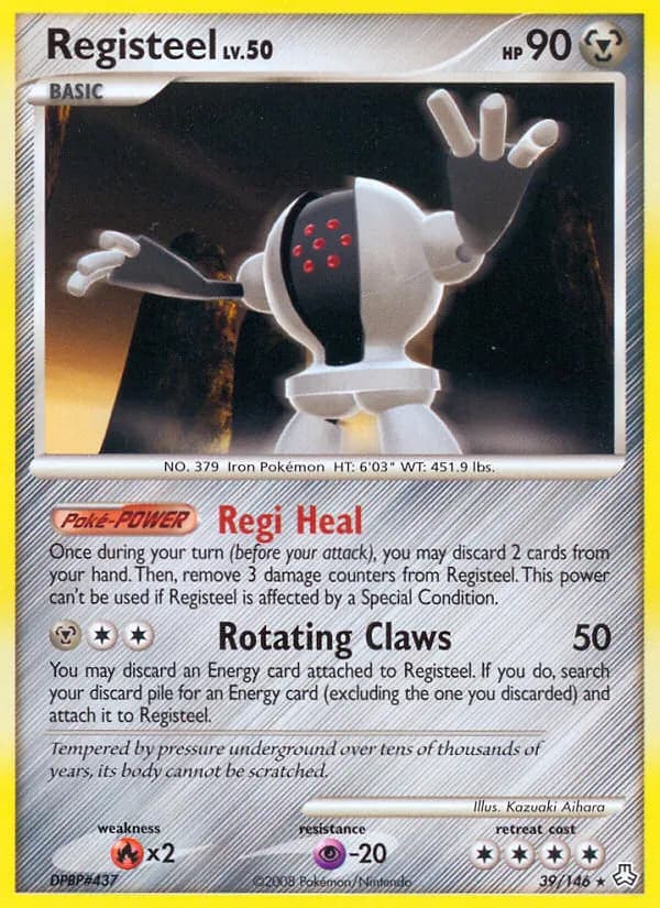 Registeel — Legends Awakened 39 Pokémon card