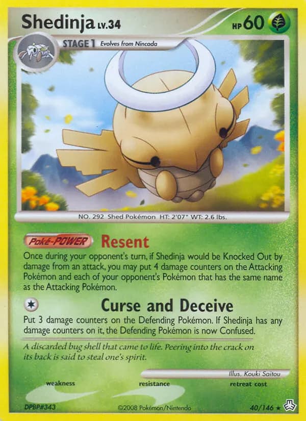 Ninjatom — Erwachte Legenden 40 German Pokémon card