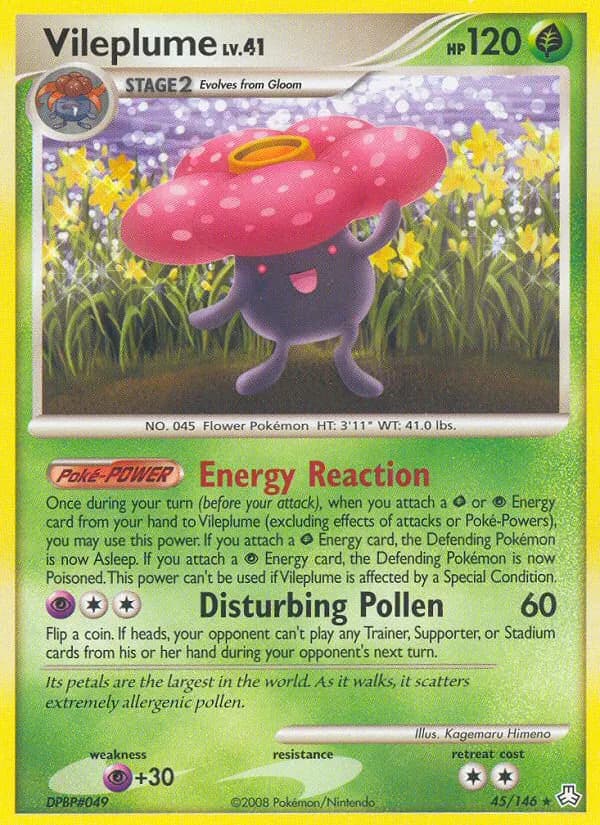 Rafflesia — Éveil des Légendes 45 French Pokémon card