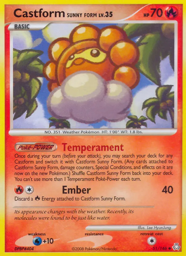 Morpheo Soleil — Éveil des Légendes 51 French Pokémon card
