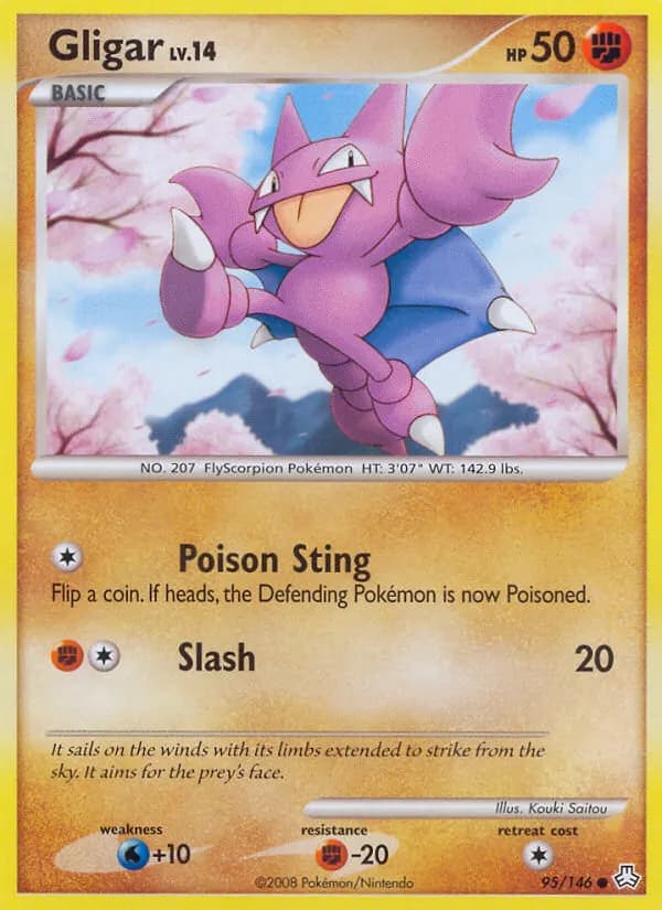 Skorgla — Erwachte Legenden 95 German Pokémon card