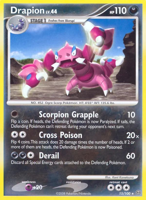 Piondragi — Sturmtief 15 German Pokémon card
