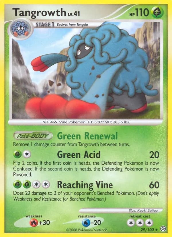 Tangoloss — Sturmtief 29 German Pokémon card
