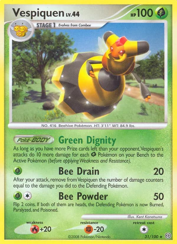 Vespiquen — Stormfront 31 Pokémon card