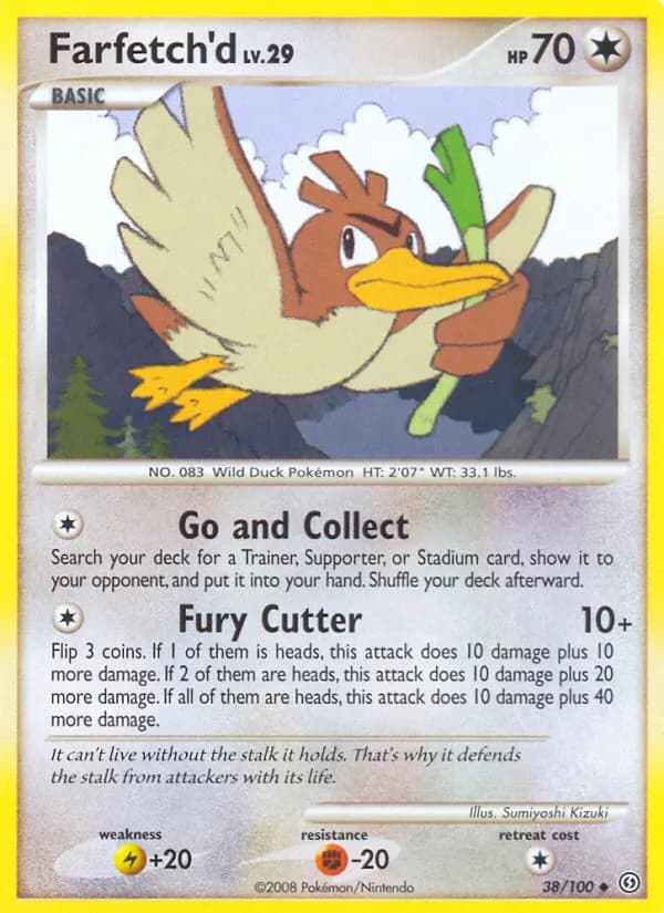 Porenta — Sturmtief 38 German Pokémon card
