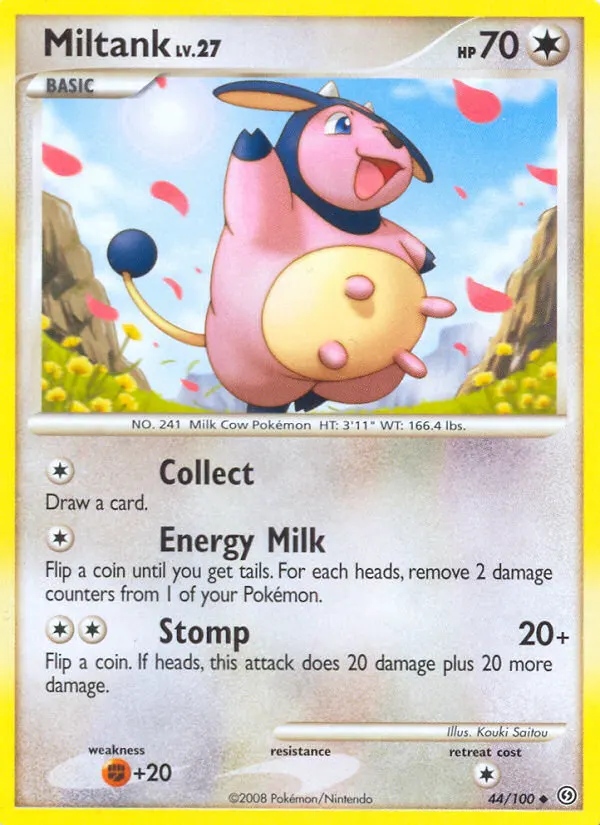 Miltank — Sturmtief 44 German Pokémon card