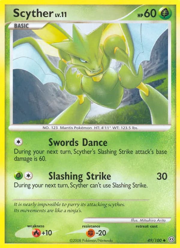 Insécateur — Tempête 49 French Pokémon card