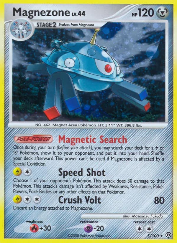 Magnezone — Stormfront 5 Pokémon card