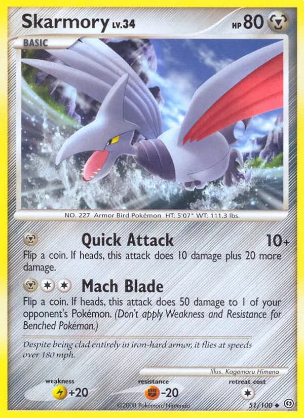 Airmure — Tempête 51 French Pokémon card