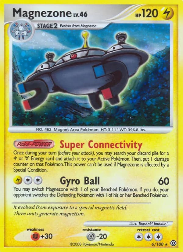 Magnezone — Stormfront 6 Pokémon card