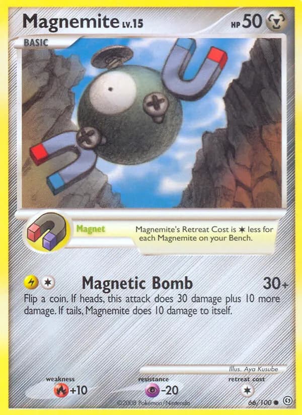 Magnemite — Stormfront 66 Pokémon card