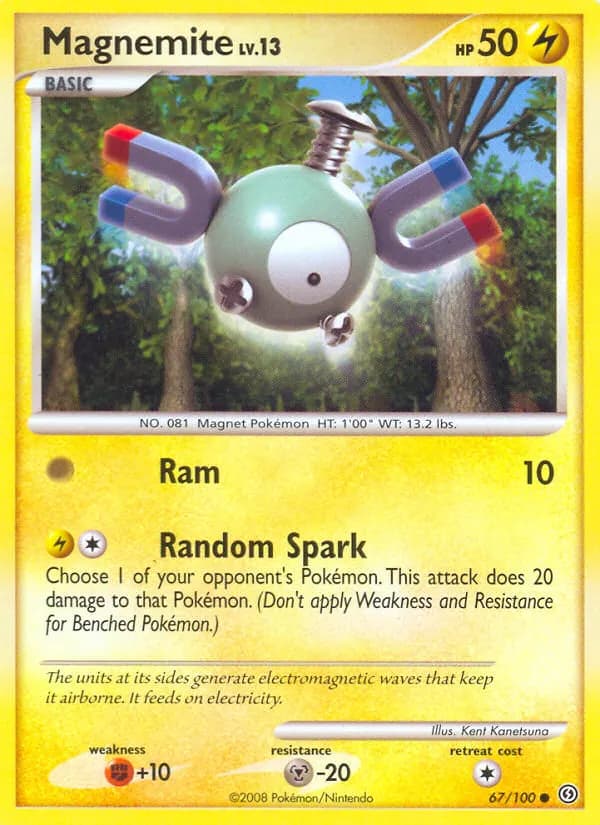 Magnetilo — Sturmtief 67 German Pokémon card