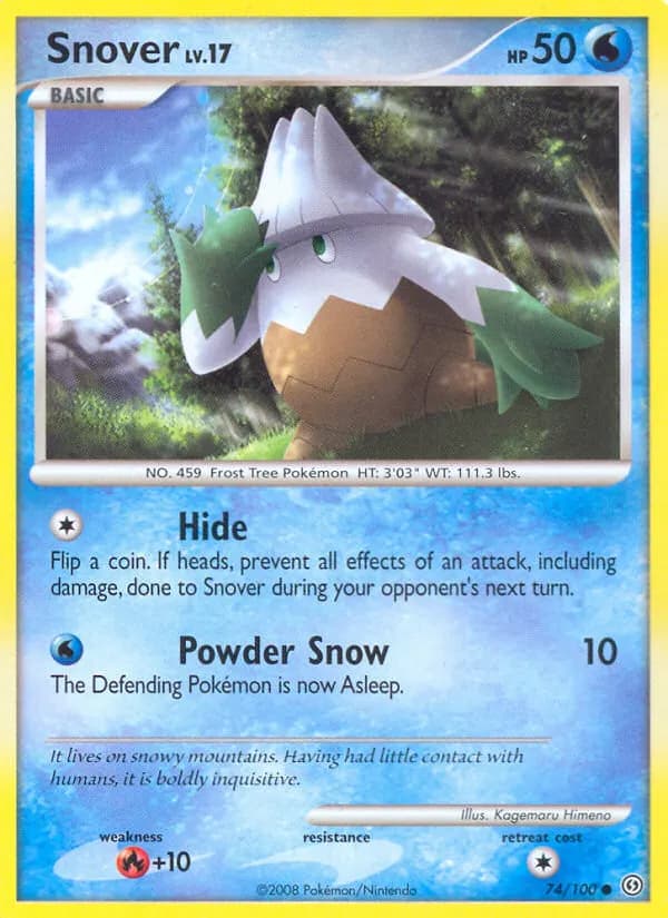 Blizzi — Tempête 74 French Pokémon card