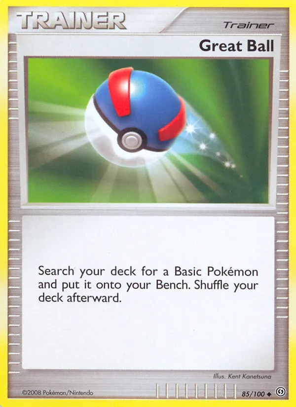 Superball — Sturmtief 85 German Pokémon card