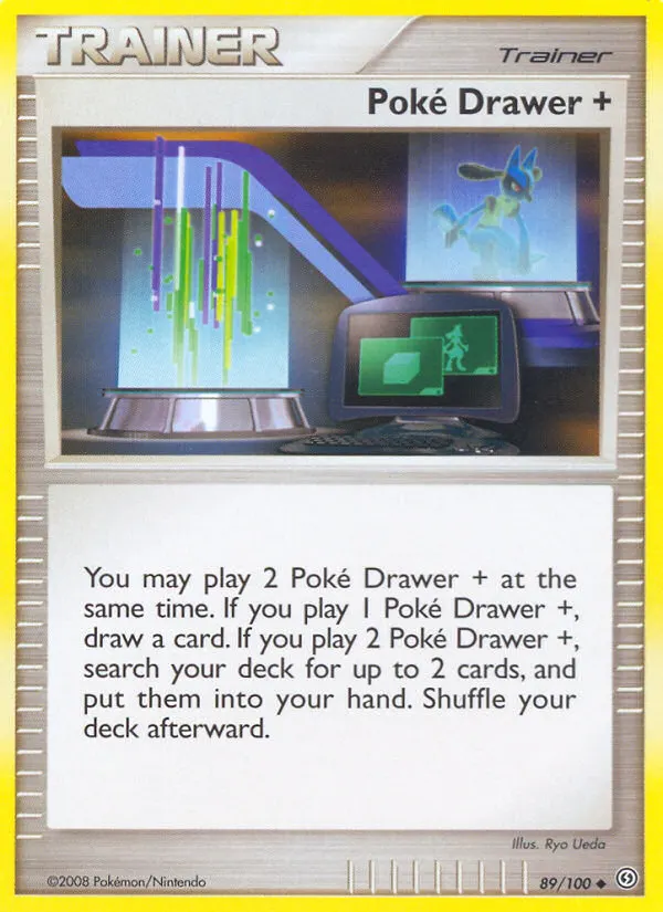 Poké Drawer + — Stormfront 89 Pokémon card