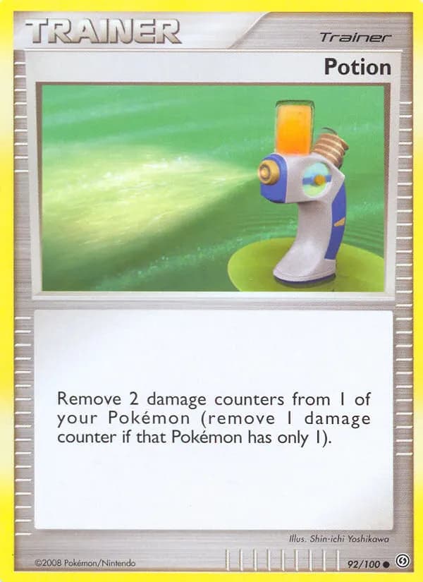 Potion — Tempête 92 French Pokémon card