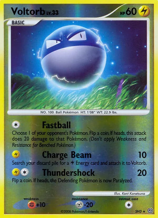 Voltobal — Sturmtief SH3 German Pokémon card