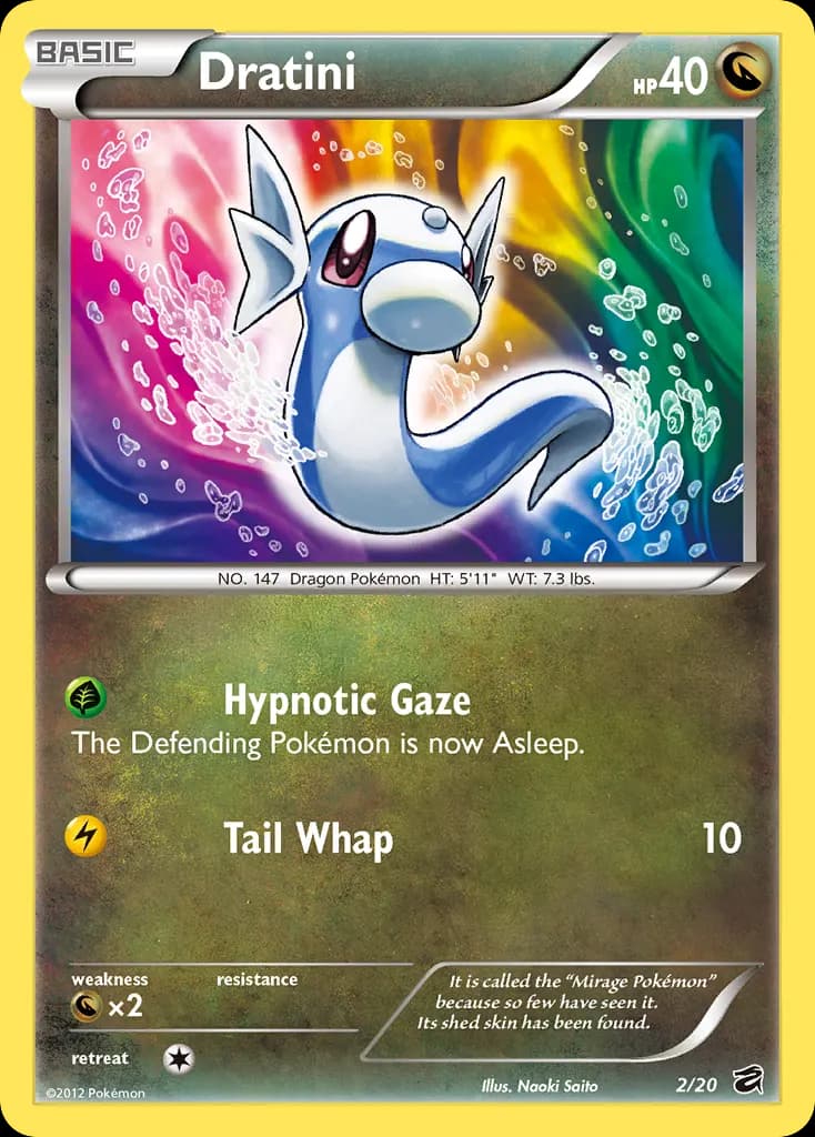 Dratini — Dragon Vault 2 Pokémon card