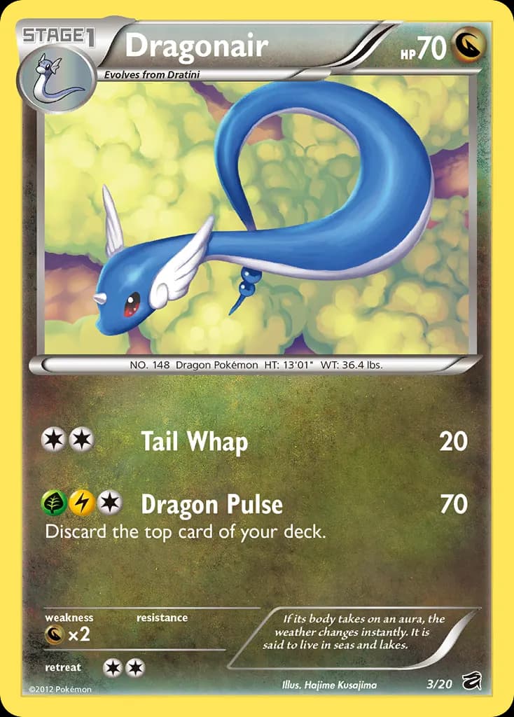 Dragonair — Dragon Vault 3 Pokémon card