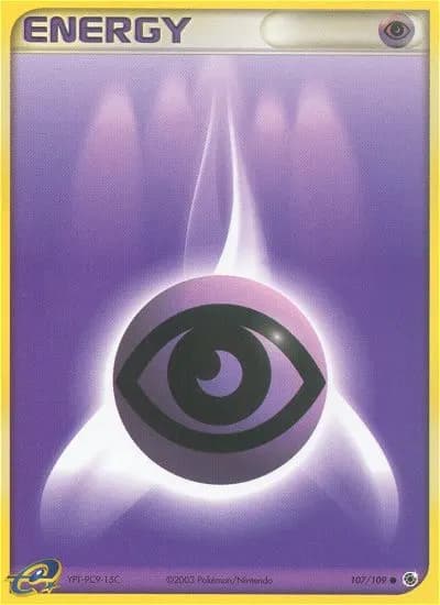 Psychoenergie — EX Rubin & Saphir 107 German Pokémon card