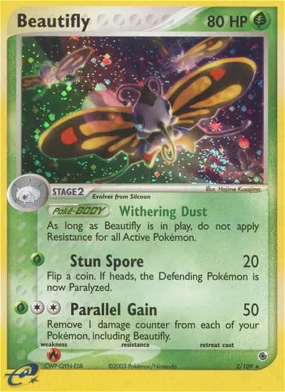 Papinella — EX Rubin & Saphir 2 German Pokémon card