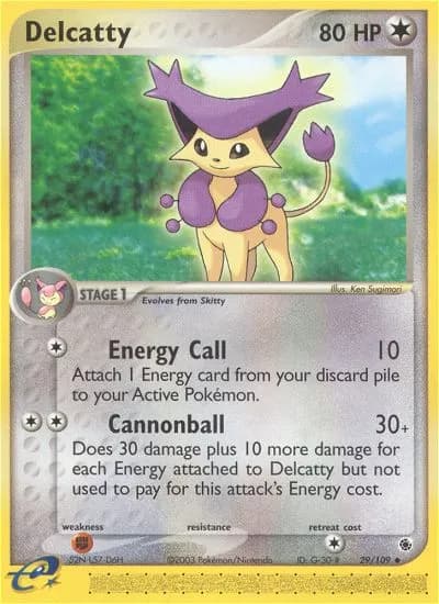 Enekoro — EX Rubin & Saphir 29 German Pokémon card