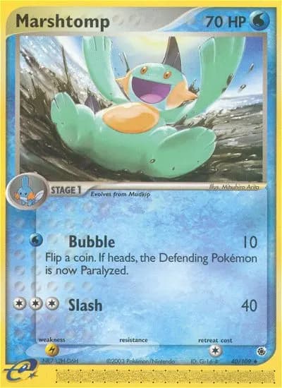 Moorabbel — EX Rubin & Saphir 40 German Pokémon card
