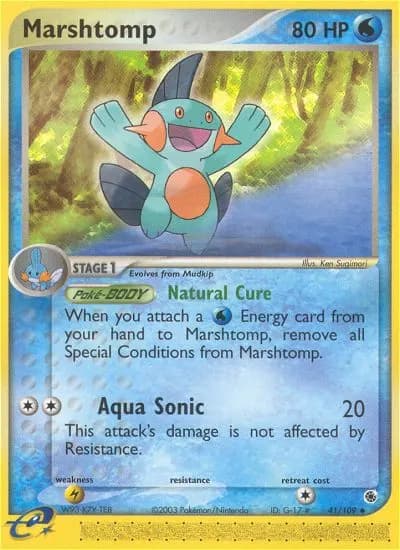 Moorabbel — EX Rubin & Saphir 41 German Pokémon card