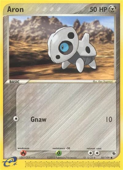 Stollunior — EX Rubin & Saphir 50 German Pokémon card