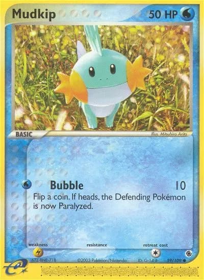 Hydropi — EX Rubin & Saphir 59 German Pokémon card