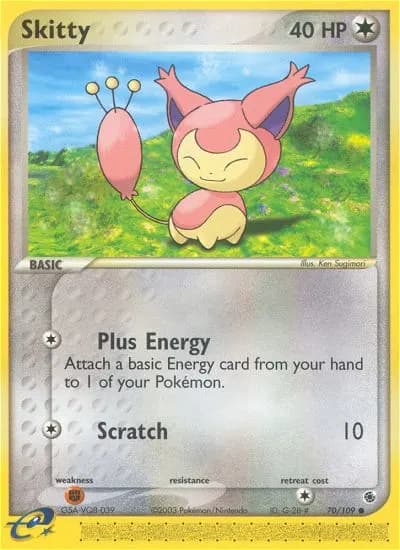 Eneco — EX Rubin & Saphir 70 German Pokémon card