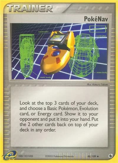 PokéNav — Ruby & Sapphire 88 Pokémon card