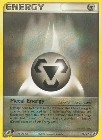 Metal Energy — Ruby & Sapphire 94 Pokémon card