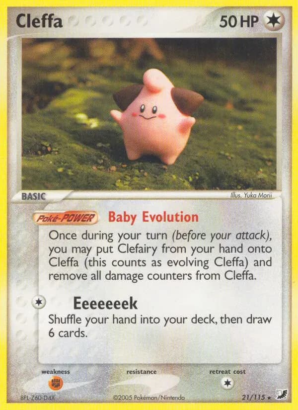 Pii — EX Verborgene Mächte 21 German Pokémon card