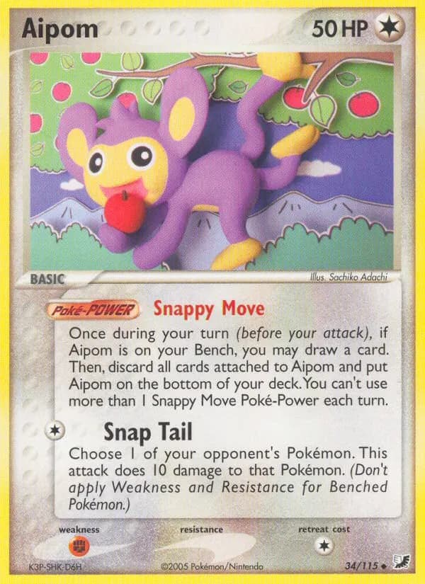Griffel — EX Verborgene Mächte 34 German Pokémon card