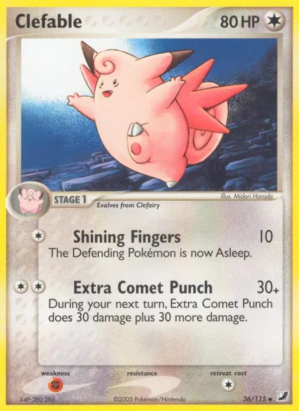 Pixi — EX Verborgene Mächte 36 German Pokémon card