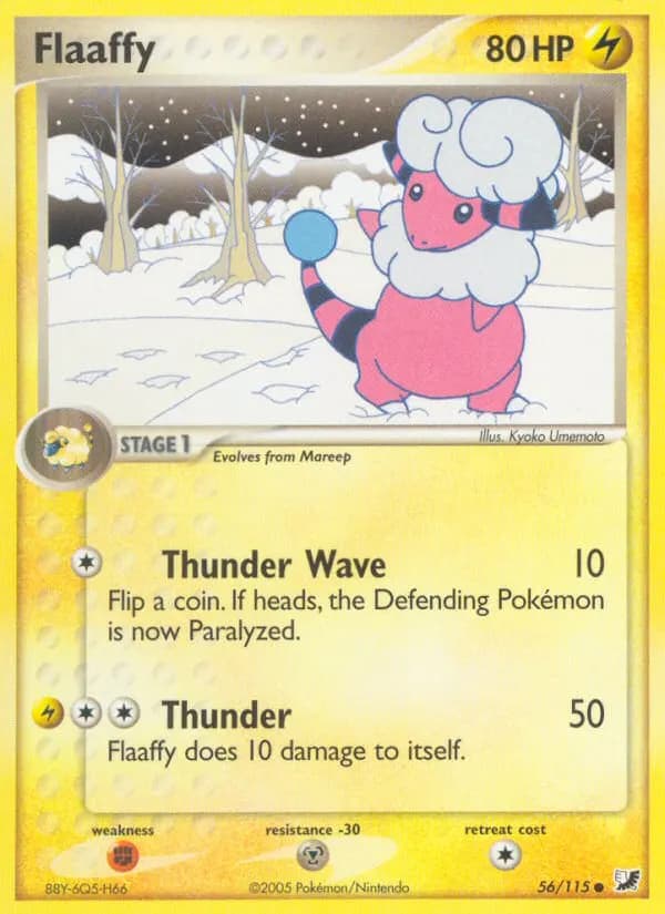 Waaty — EX Verborgene Mächte 56 German Pokémon card