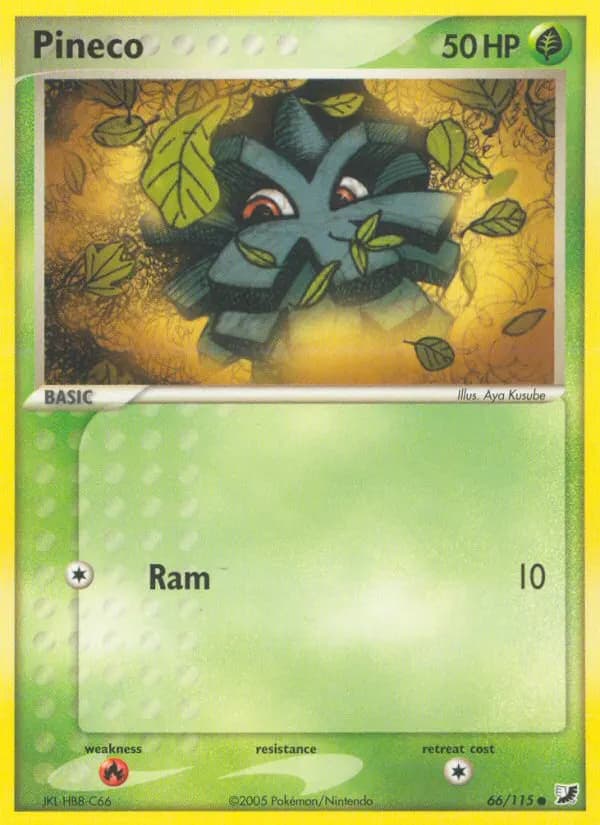 Tannza — EX Verborgene Mächte 66 German Pokémon card