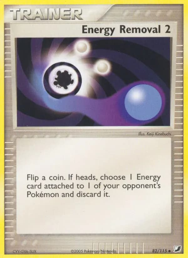 Energy Removal 2* — EX Verborgene Mächte 82 German Pokémon card