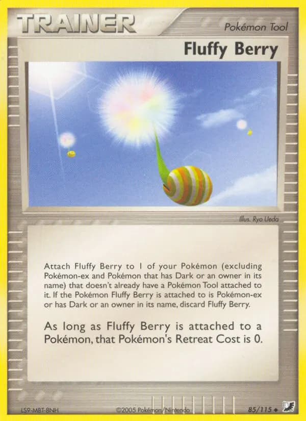 Fluffy Berry — Unseen Forces 85 Pokémon card