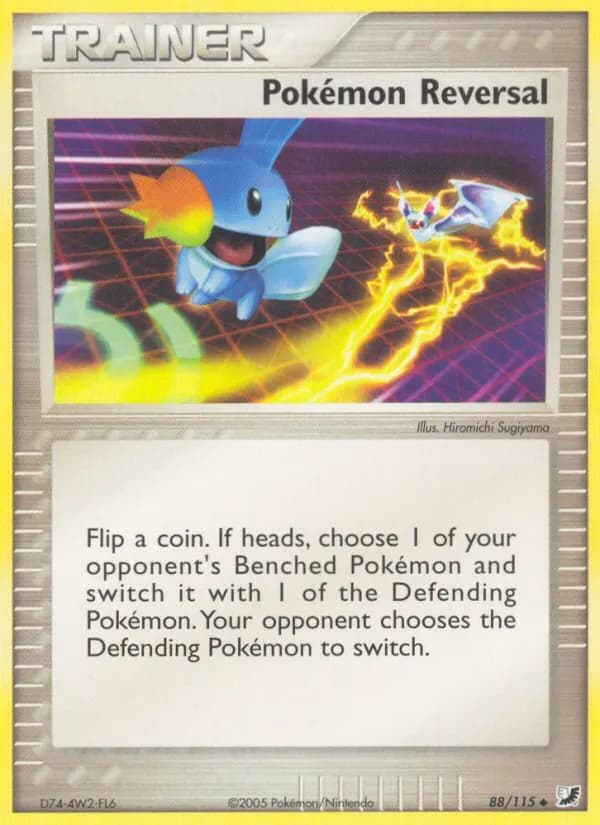 Pokémon-Umkehrung — EX Verborgene Mächte 88 German Pokémon card
