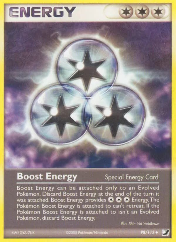 Boost Energy — Unseen Forces 98 Pokémon card