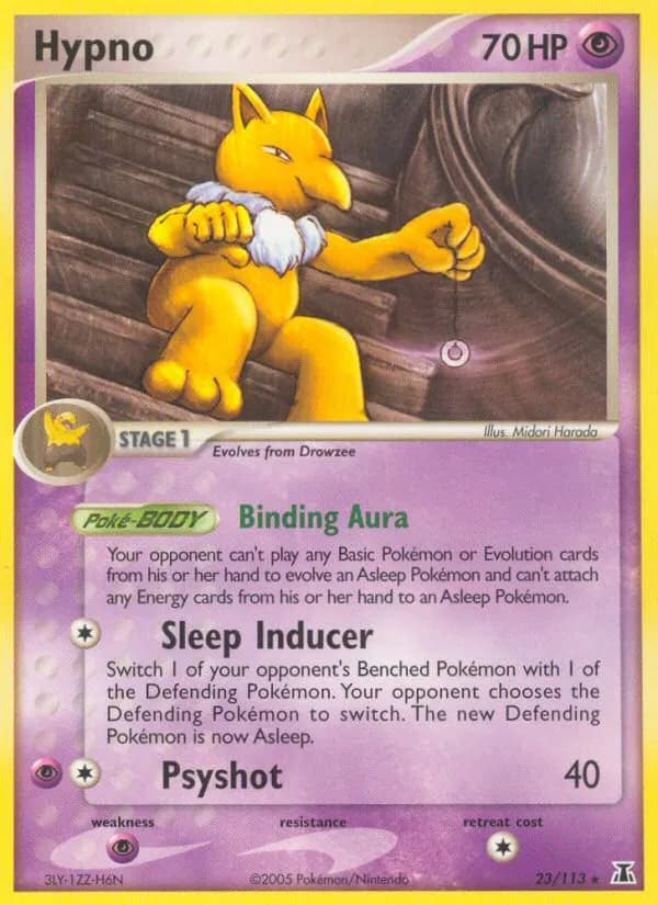 Hypno — Delta Species 23 Pokémon card