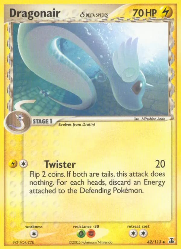 Dragonair δ — Delta Species 42 Pokémon card