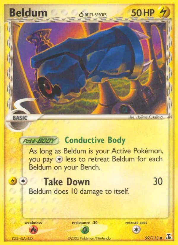 Beldum δ — Delta Species 59 Pokémon card