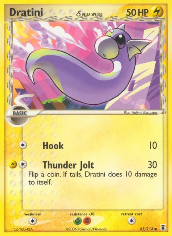 Dratini δ — Delta Species 65 Pokémon card
