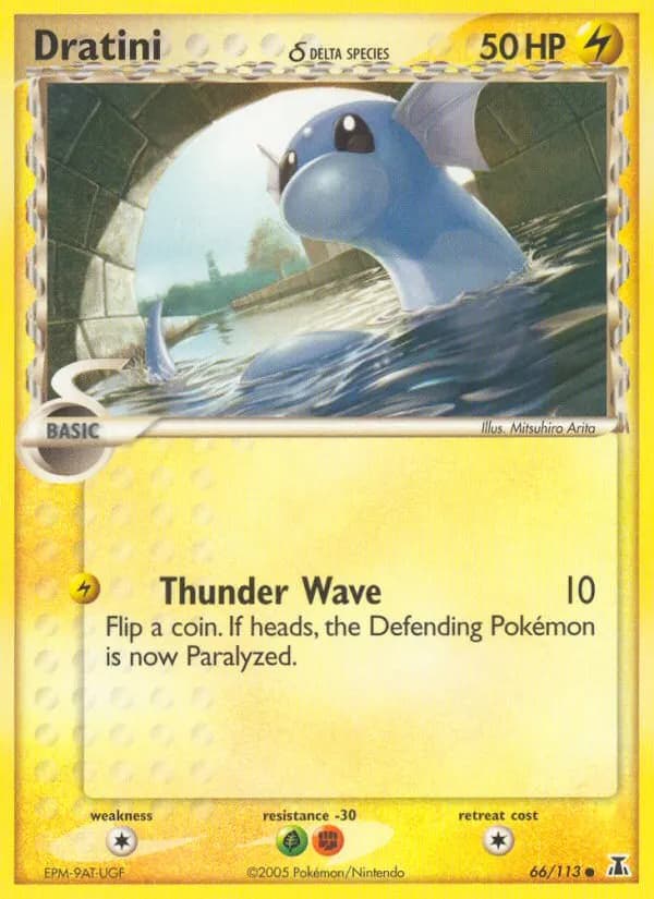 Dratini δ — Delta Species 66 Pokémon card