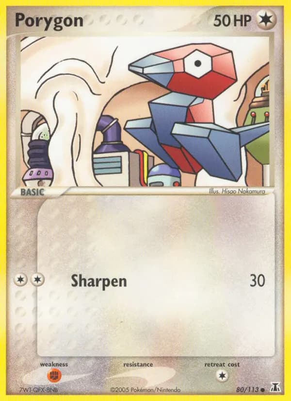 Porygon — Delta Species 80 Pokémon card