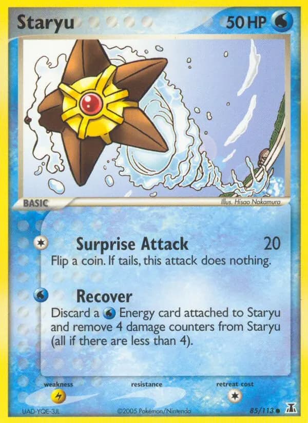 Staryu — Delta Species 85 Pokémon card