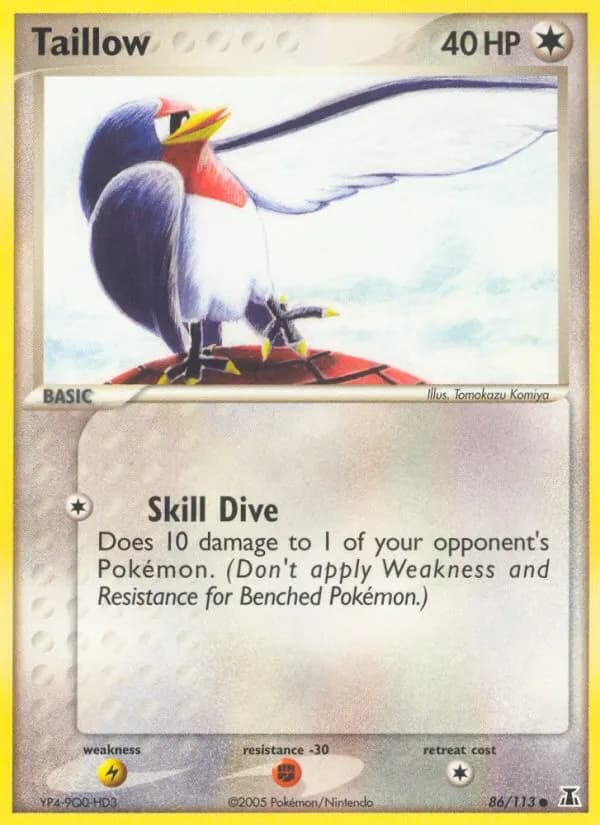 Taillow — Delta Species 86 Pokémon card